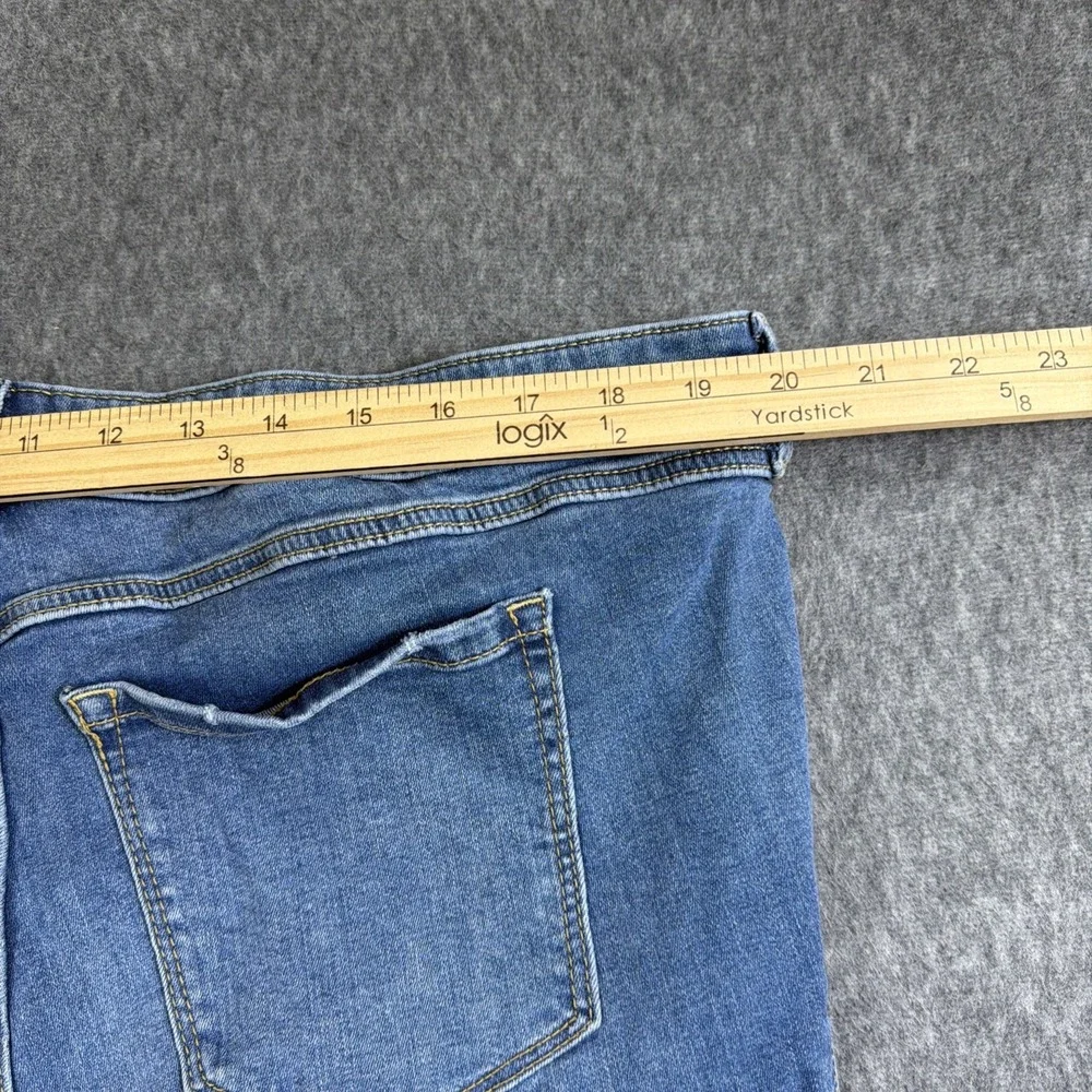 Torrid‎ Shorts Womens Size 22 Blue Jean High Rise Stretch
